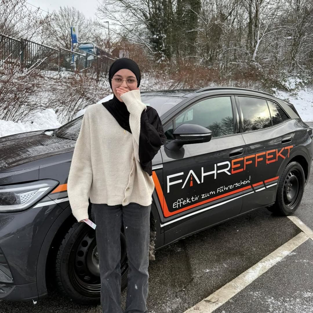 Sadiel - Erfolgreicher Fahrschüler